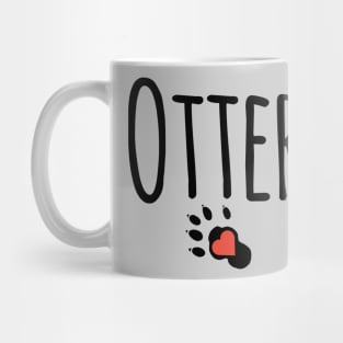 Otter Heart Paw Mug